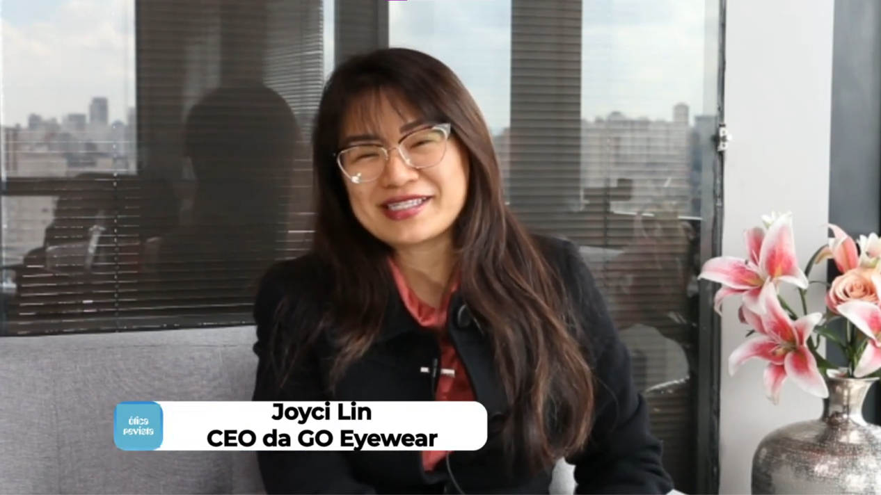Joyci Lin CEO - Ótica Revista