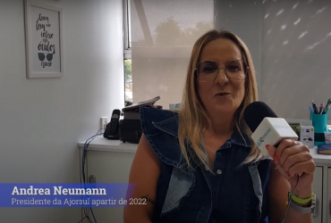 Andrea Neuman Presidente da Ajorsul 2022